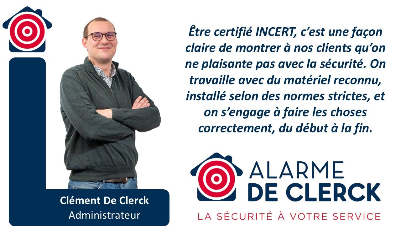 Alarme De Clerck